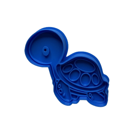 CookieStamp - Broasca Testoasa, 77x97x16 mm - Cookie Cutter Decorativ pentru Aluat, Ștampilă pentru Biscuiți Unicat - Ideal pentru copii [6]