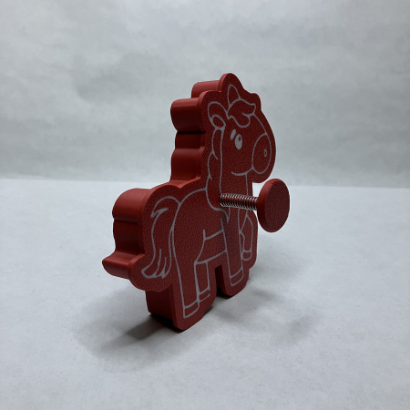 CookieStamp - Cal, 84x90x16 mm - Cookie Cutter Decorativ pentru Aluat, Ștampilă pentru Biscuiți Unicat - Ideal pentru copii [8]