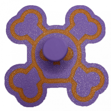 CookieStamp - Craniu Schelet, 86x86x16 mm - Cookie Cutter Decorativ pentru Aluat, Ștampilă pentru Biscuiți Unicat - Ideal pentru copii [7]
