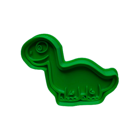 CookieStamp - Dinozaur Diplodocus, 67x87x16 mm - Cookie Cutter Decorativ pentru Aluat, Ștampilă pentru Biscuiți Unicat - Ideal pentru copii [6]