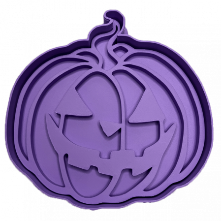 CookieStamp - Dovleac, 88x86x16 mm - Cookie Cutter Decorativ pentru Aluat, Ștampilă pentru Biscuiți Unicat - Ideal pentru copii [6]