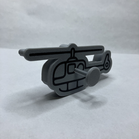 CookieStamp - Elicopter, 51x115x16 mm - Cookie Cutter Decorativ pentru Aluat, Ștampilă pentru Biscuiți Unicat - Ideal pentru copii [8]