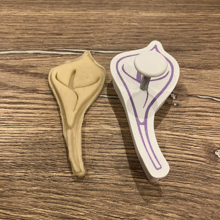 CookieStamp - Floare Crin, 97x45x16 mm - Cookie Cutter Decorativ pentru Aluat, Ștampilă pentru Biscuiți Unicat - Ideal pentru copii [5]