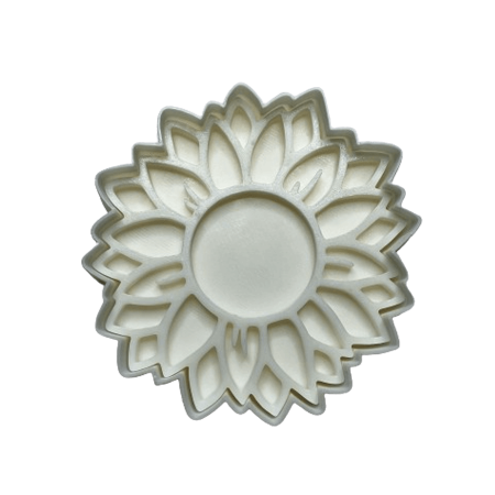 CookieStamp - Floare Crizantema, 80x80x16 mm - Cookie Cutter Decorativ pentru Aluat, Ștampilă pentru Biscuiți Unicat - Ideal pentru copii [6]