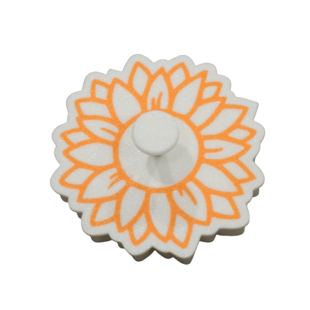 CookieStamp - Floare Crizantema, 80x80x16 mm - Cookie Cutter Decorativ pentru Aluat, Ștampilă pentru Biscuiți Unicat - Ideal pentru copii [7]