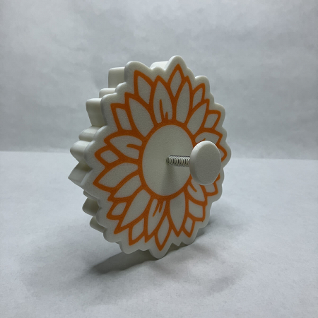 CookieStamp - Floare Crizantema, 80x80x16 mm - Cookie Cutter Decorativ pentru Aluat, Ștampilă pentru Biscuiți Unicat - Ideal pentru copii [8]