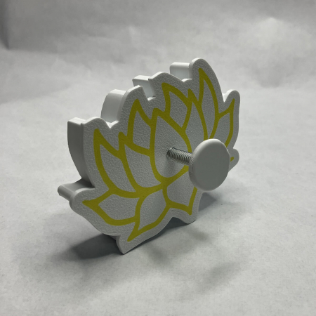 CookieStamp - Floare Lotus, 63x85x16 mm - Cookie Cutter Decorativ pentru Aluat, Ștampilă pentru Biscuiți Unicat - Ideal pentru copii [8]