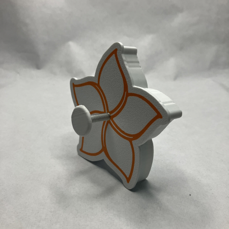 CookieStamp - Floare Plumeria, 88x88x16 mm - Cookie Cutter Decorativ pentru Aluat, Ștampilă pentru Biscuiți Unicat - Ideal pentru copii [8]