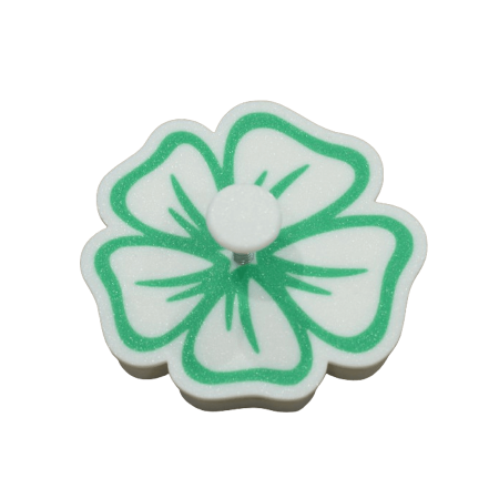 CookieStamp - Floare Trifoi, 80x80x16 mm - Cookie Cutter Decorativ pentru Aluat, Ștampilă pentru Biscuiți Unicat - Ideal pentru copii [7]