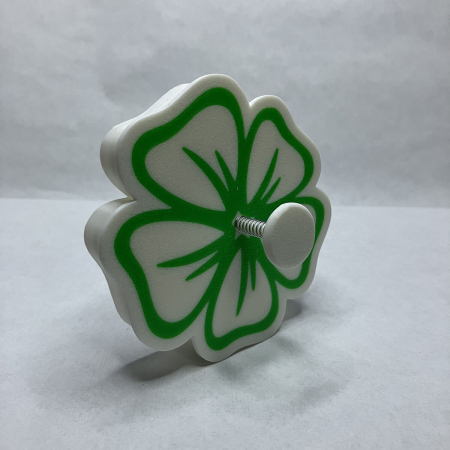 CookieStamp - Floare Trifoi, 80x80x16 mm - Cookie Cutter Decorativ pentru Aluat, Ștampilă pentru Biscuiți Unicat - Ideal pentru copii [8]