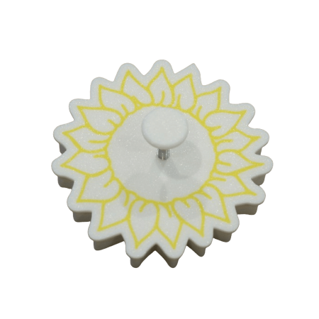 CookieStamp - Floarea Soarelui, 80x80x16 mm - Cookie Cutter Decorativ pentru Aluat, Ștampilă pentru Biscuiți Unicat - Ideal pentru copii [7]