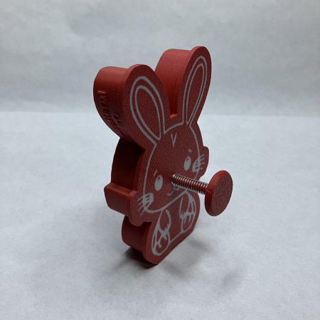 CookieStamp - Iepuraș, 88x55x16 mm - Cookie Cutter Decorativ pentru Aluat, Ștampilă pentru Biscuiți Unicat - Ideal pentru copii [8]
