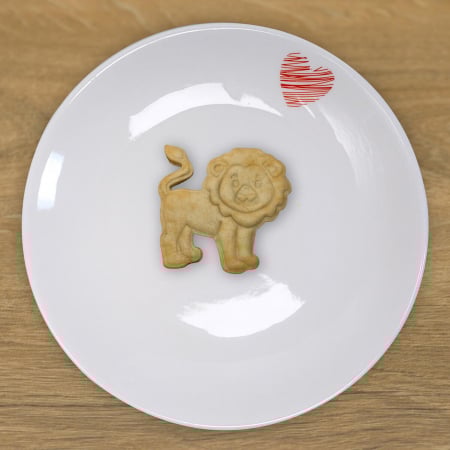CookieStamp - Leu, 85x90x16 mm - Cookie Cutter Decorativ pentru Aluat, Ștampilă pentru Biscuiți Unicat - Ideal pentru copii [4]