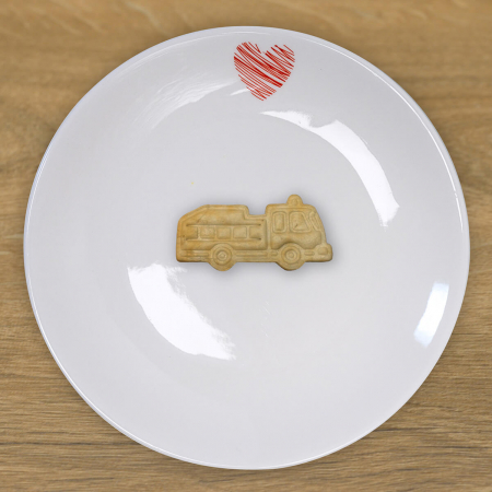 CookieStamp - Masina de Pompieri, 54x98x16 mm - Cookie Cutter Decorativ pentru Aluat, Ștampilă pentru Biscuiți Unicat - Ideal pentru copii [4]