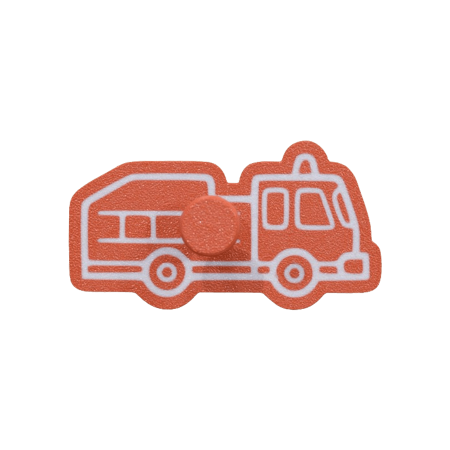 CookieStamp - Masina de Pompieri, 54x98x16 mm - Cookie Cutter Decorativ pentru Aluat, Ștampilă pentru Biscuiți Unicat - Ideal pentru copii [7]