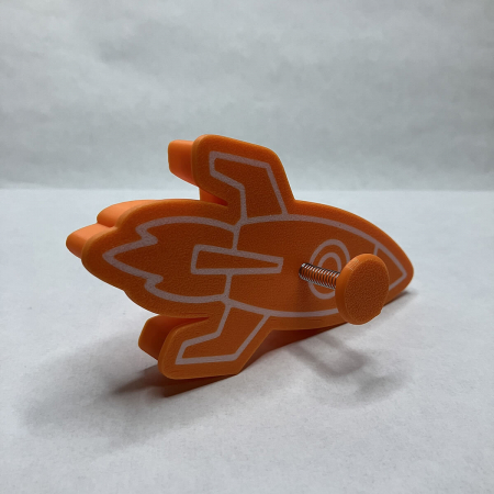 CookieStamp - Racheta, 61x120x16 mm - Cookie Cutter Decorativ pentru Aluat, Ștampilă pentru Biscuiți Unicat - Ideal pentru copii [8]