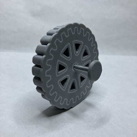 CookieStamp - Roată Zimțată 3, 79x79x16 mm - Cookie Cutter Decorativ pentru Aluat, Ștampilă pentru Biscuiți Unicat - Ideal pentru copii [8]