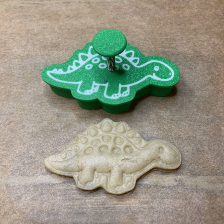 CookieStamp - Dinozaur Stegosaurus, 51x85x16 mm - Cookie Cutter Decorativ pentru Aluat, Ștampilă pentru Biscuiți Unicat - Ideal pentru copii [5]