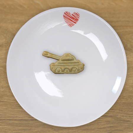 CookieStamp - Tanc, 60x101x16 mm - Cookie Cutter Decorativ pentru Aluat, Ștampilă pentru Biscuiți Unicat - Ideal pentru copii [4]