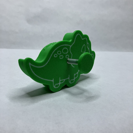 CookieStamp - Dinozaur Triceratops, 55x90x16 mm - Cookie Cutter Decorativ pentru Aluat, Ștampilă pentru Biscuiți Unicat - Ideal pentru copii [8]