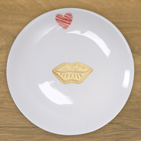 CookieStamp - Buze, 47x87x16 mm - Cookie Cutter Decorativ pentru Aluat, Ștampilă pentru Biscuiți Unicat - Ideal pentru copii [4]