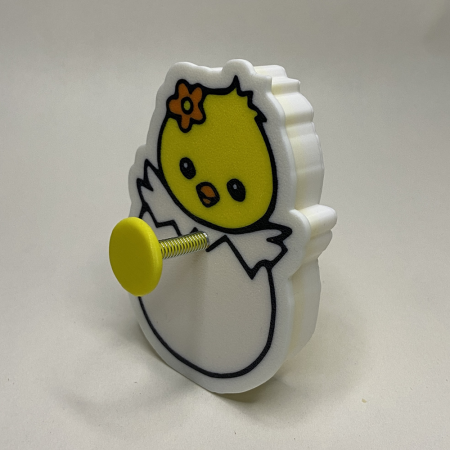 CookieStamp - Ou cu Pui, 89x62x16 mm - Cookie Cutter Decorativ pentru Aluat, Ștampilă pentru Biscuiți Unicat - Ideal pentru copii [8]