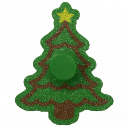 CookieStamp - Brad cu Betea, 87x69x16 mm - Cookie Cutter Decorativ pentru Aluat, Ștampilă pentru Biscuiți Unicat - Ideal pentru copii [5]