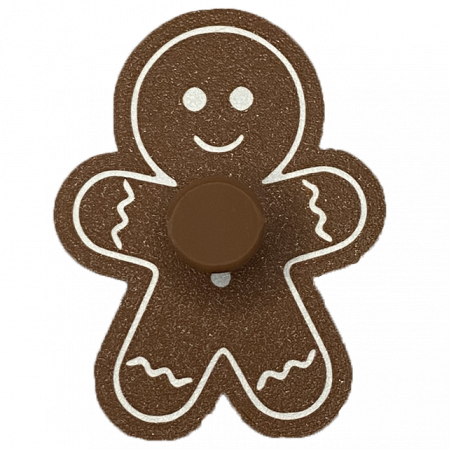 CookieStamp - Om de Turta Dulce, 89x67x16 mm - Cookie Cutter Decorativ pentru Aluat, Ștampilă pentru Biscuiți Unicat - Ideal pentru copii [5]