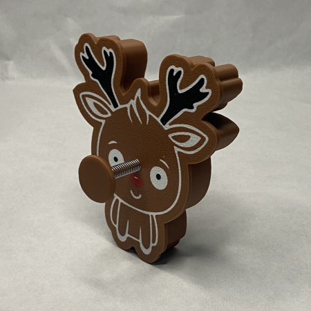 CookieStamp - Renul Rudolf, 89x78x16 mm - Cookie Cutter Decorativ pentru Aluat, Ștampilă pentru Biscuiți Unicat - Ideal pentru copii [7]