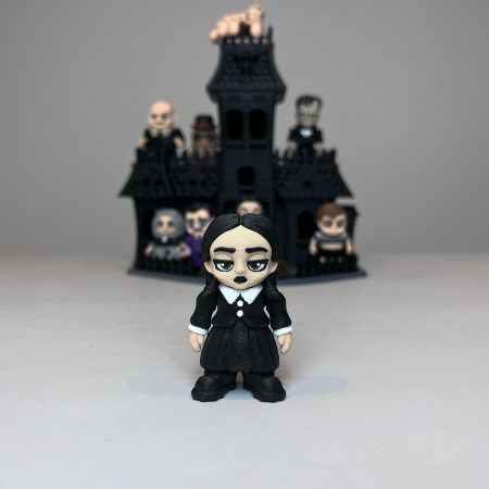 Familia Addams – Set cu 9 Figurine, fara Castel [10]
