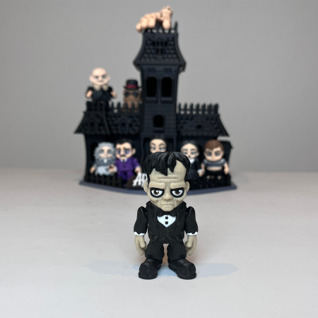 Familia Addams – Set cu 9 Figurine, fara Castel [5]
