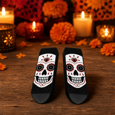 Fidgets & Antistres - Crimson Skull - KickFlip Fidget