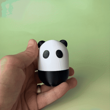 MYSTERY BOX - Cutie Panda cu Zigluț Surpriză - Jucărie Flexibilă & Colecționabilă