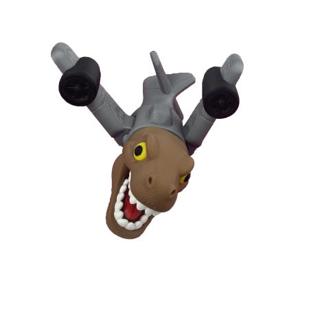 Nuclearo Dinossauro - Italian Brain Rot - Jucarie 3D Articulata, Plastic [5]
