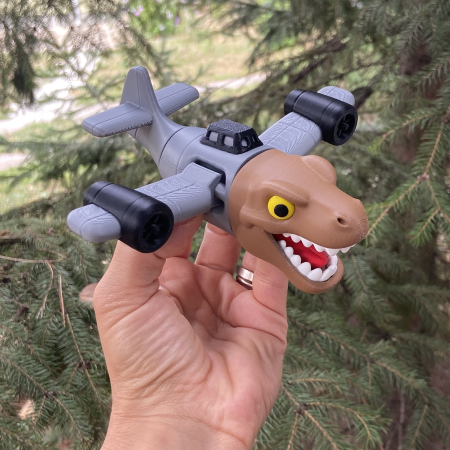 Nuclearo Dinossauro - Italian Brain Rot - Jucarie 3D Articulata, Plastic [1]