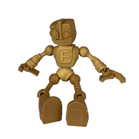 Figurina Robot, 16 cm, Jucarie 3D Articulata, Plastic [1]