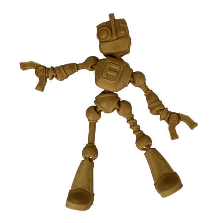 Jucarii Flexibile - Figurina Robot, 16 cm, Jucarie 3D Articulata, Plastic