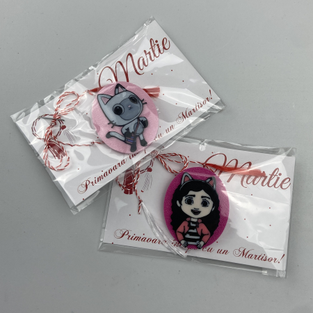 Mărțișoare - Gabby's Dollhouse - Martisoare Broșă