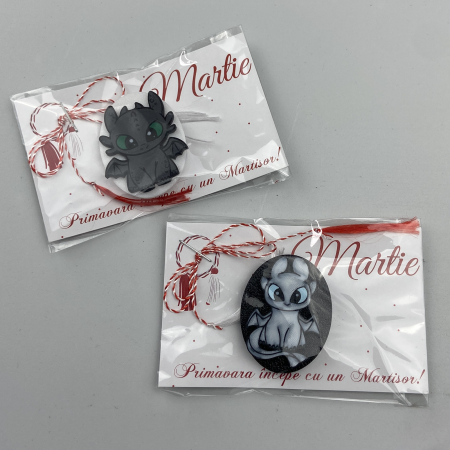 Mărțișoare - How To Train Your Dragon - Martisoare Broșă