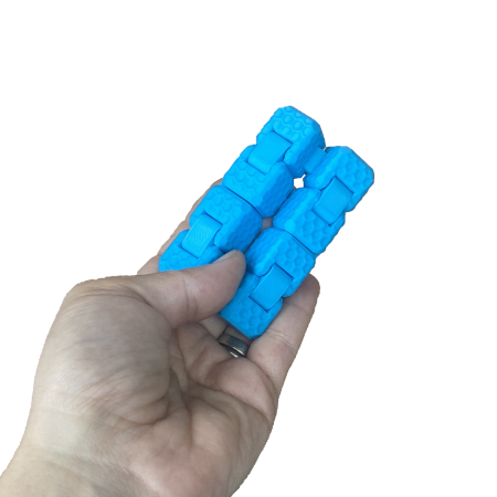 Jucarie interactiva, Cub Infinit, jucarie fidget antistres in forma Cub pliabil, Zigluti [1]