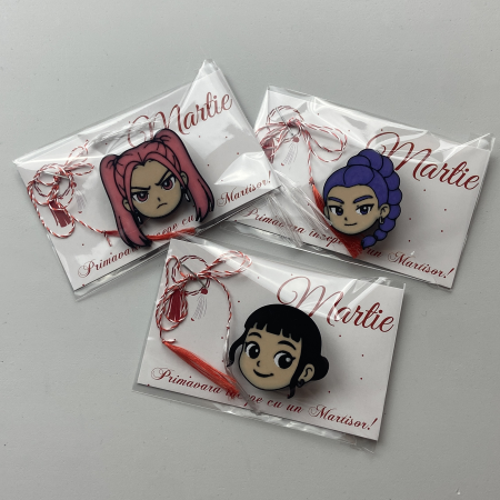 Mărțișoare - K-Pop Demon Hunters Martisoare Broșă