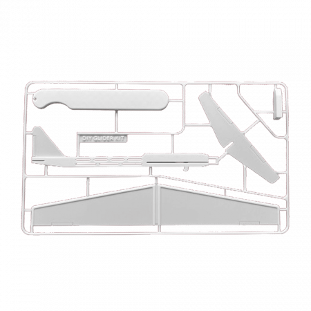 Kit de constructie, model Planor, lansare cu prastie [2]