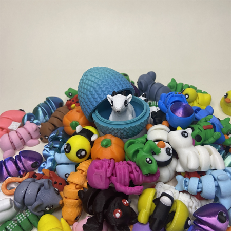 Ou de Dragon cu Zigluț Surpriză - Jucărie Flexibilă & Colecționabilă | 16 Culori Unice | Descoperă Peste 100 Modele de Zigluți | Cadou Perfect pentru Copii și Pasionați de Fantezie [5]