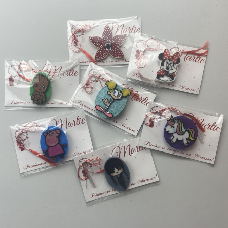 Mărțișoare - Personaje Favorite - Martisoare Broșă