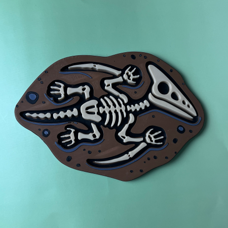 Puzzle Fosilă Pterodactil - Joc Educativ și Senzorial [3]