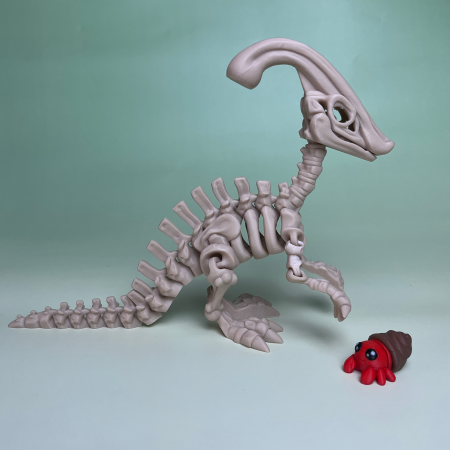 Schelet Parasaurolophus cu Mini Zigluț Surpriză – 24 cm [0]