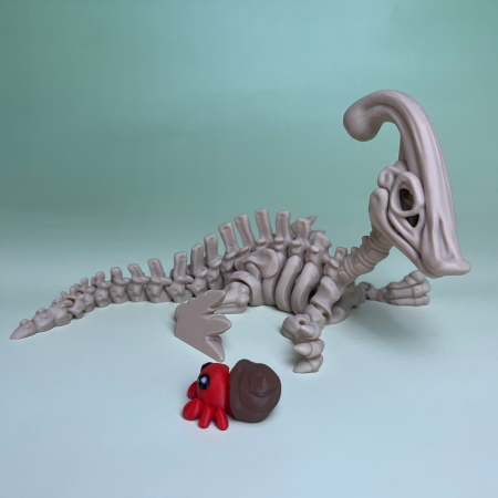 Schelet Parasaurolophus cu Mini Zigluț Surpriză – 24 cm [2]