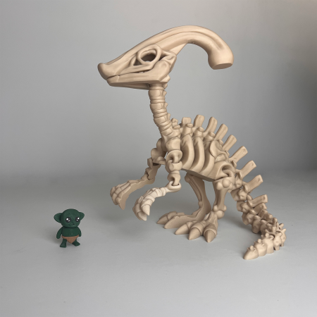 Schelet MARE Parasaurolophus cu mini-Ziglut, 39 cm [2]