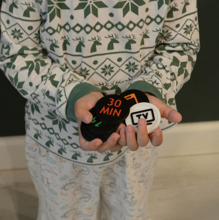 Screen Time Tokens Set Complet - Sistem Motivational pentru Copii | Gestionare Timp Ecran (5/10/15/30/60 min) | Jucărie Educativă & Cadou Parenting [1]