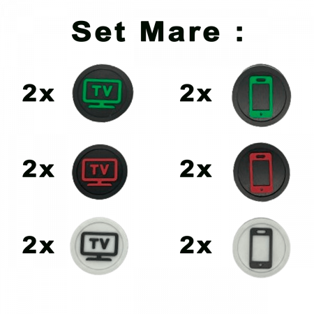 Set Screen Time Tokens - Sistem Recompense pentru Copii 7+ ani | Control Timp TV/Tabletă (15/30/60 min) | Joc Educativ Parenting & Cadou Familial [4]